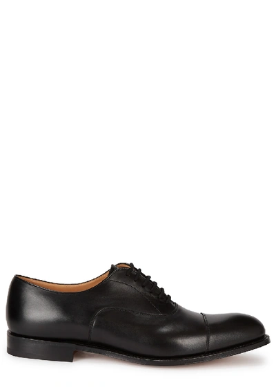 Shop Church's Dubai Black Leather Oxford Shoes