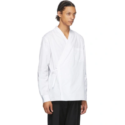 Shop 3.1 Phillip Lim / フィリップ リム White Kimono Shirt In Op100 White