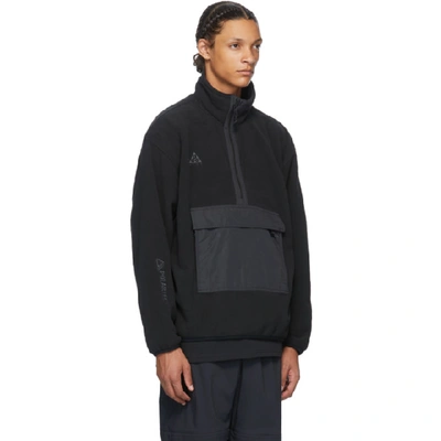 Nike Acg Polar Men's 1/2-zip Anorak In 011 Black/b | ModeSens