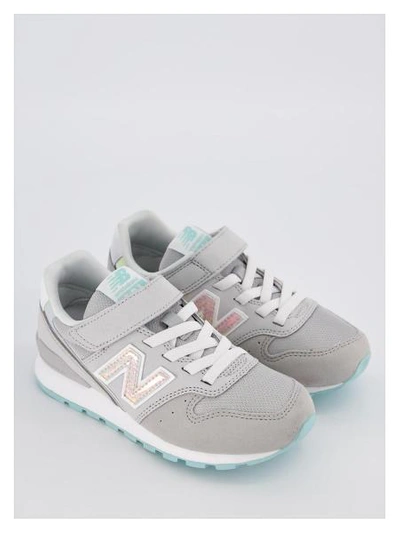 Shop New Balance Kids Sneakers Yv996 For Girls In Grey