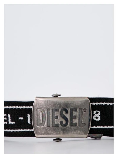 Shop Diesel Kids Belt For Boys In Black