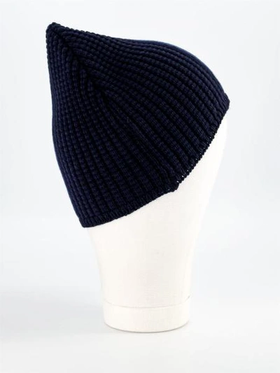 Shop Moncler Kids Beanie Berretto For Boys In Blue