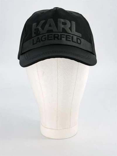 Shop Karl Lagerfeld Kids Cap For Boys In Black