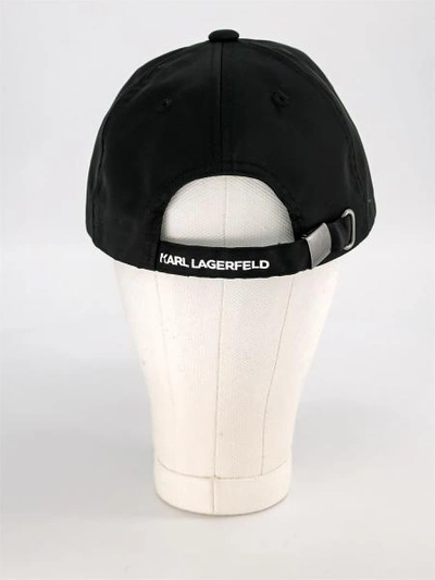 Shop Karl Lagerfeld Kids Cap For Boys In Black