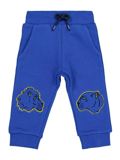 Shop Kenzo Kids Sweatpants Kalis For Boys In Blue