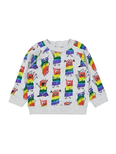 Shop Stella Mccartney Kids Sweatshirt For Boys In Grey