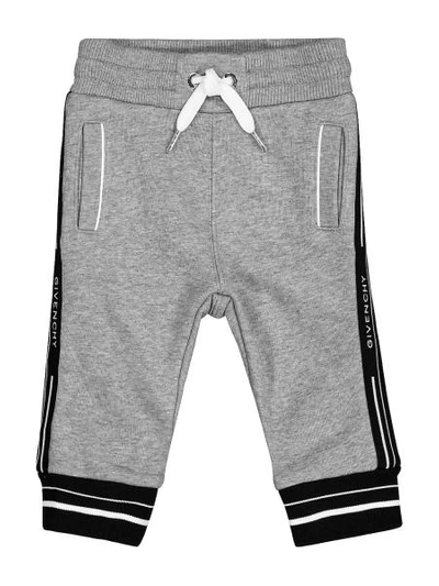 Shop Givenchy Kids Sweatpants For Boys In Grey