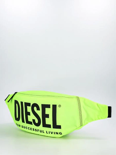Shop Diesel Kids Bum Bag For For Boys And For Girls In Yellow