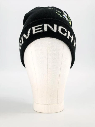 Shop Givenchy Kids Beanie For Girls In Black