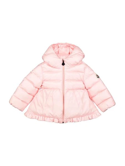 Shop Moncler Kids Down Jacket Odile For Girls In Rose