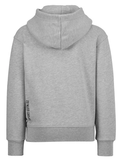 Shop Dsquared2 Kids Hoodie For For Boys And For Girls In Grey