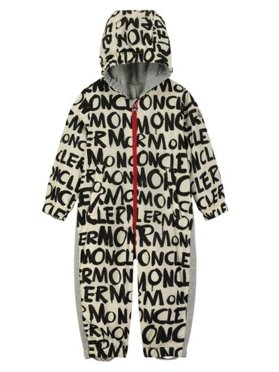 Shop Moncler Kids Overall For Unisex In Black