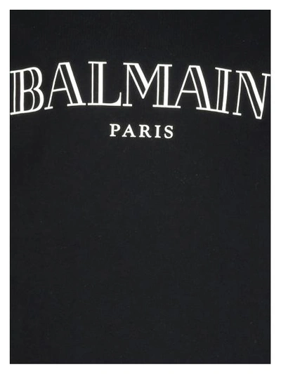 Shop Balmain Kids T-shirt For Boys In Black