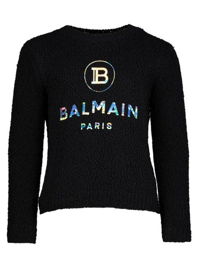 Shop Balmain Kids In Black