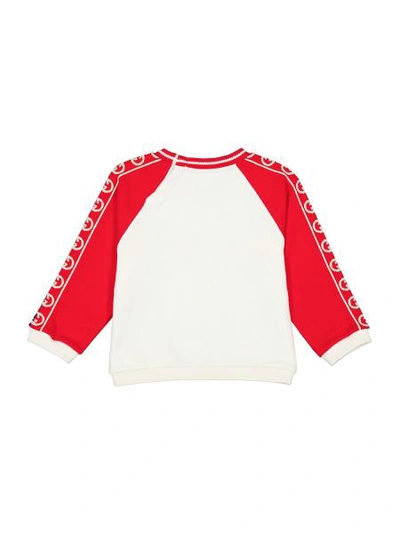 Shop Gucci Kids Sweatshirt For Boys In Beige