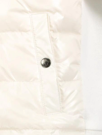 Shop Moncler Kids Jacket For Boys In White