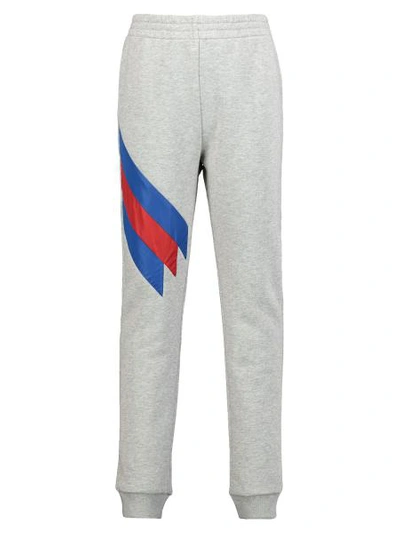 Shop Gucci Kids Sweatpants For Boys In Grey
