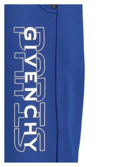 Shop Givenchy Kids Sweatpants For Boys In Blue