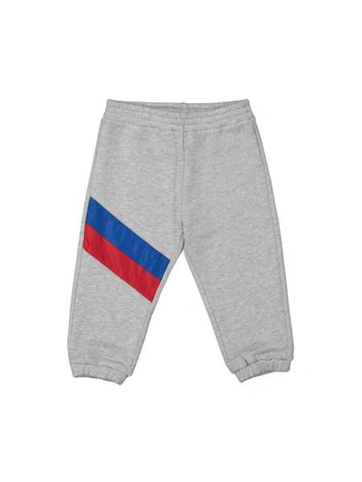 Shop Gucci Kids Sweatpants For Boys In Grey