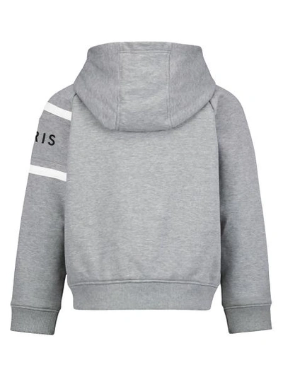 Shop Givenchy Kids Sweat Jacket For Boys In Grey