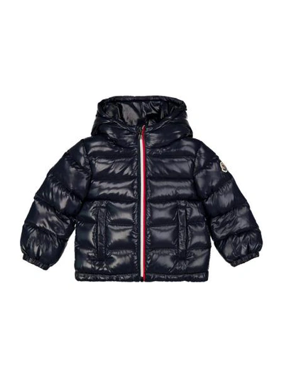 Shop Moncler Kids Jacket New Aubert For Boys In Blue