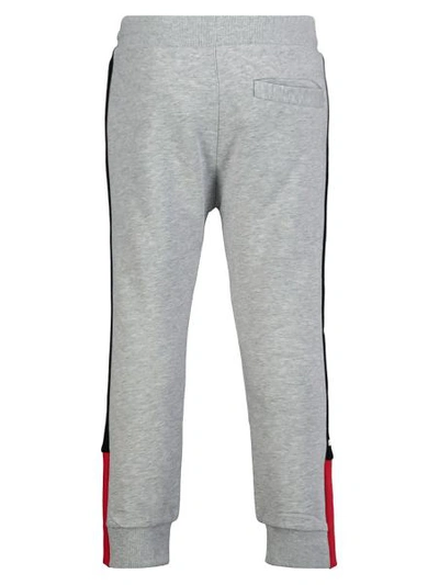 Shop Kenzo Kids Sweatpants Karl For Boys In Grey