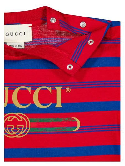 Shop Gucci Kids T-shirt For Boys In Red