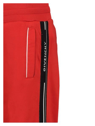 Shop Givenchy Kids Sweatpants For Boys In Red