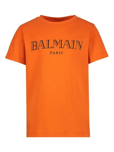 Shop Balmain Kids In Orange