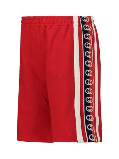 Shop Gucci Kids Shorts For Boys In Red