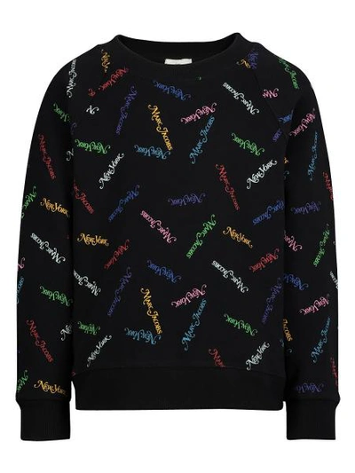 Shop Little Marc Jacobs Kids Sweatshirt For Boys In Black