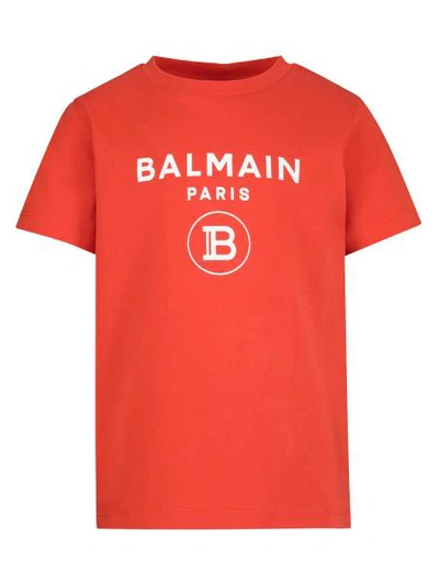 Shop Balmain Kids In Orange