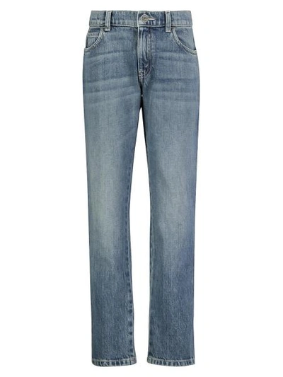 Shop Gucci Kids Jeans For Boys In Blue