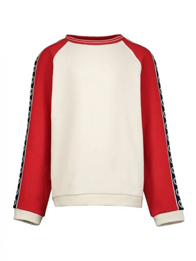 Shop Gucci Kids Sweatshirt For For Boys And For Girls In Beige