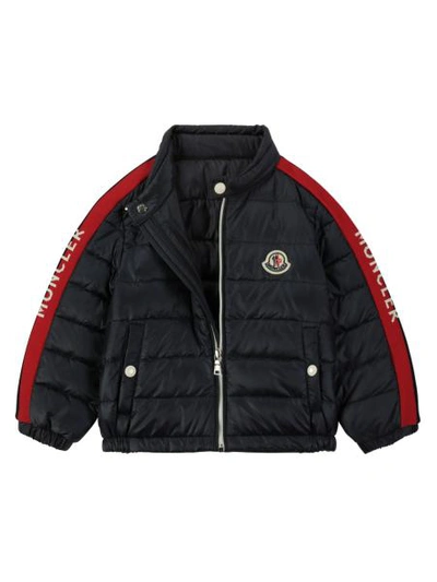 Shop Moncler Kids Jacket Acteon For Boys In Blue