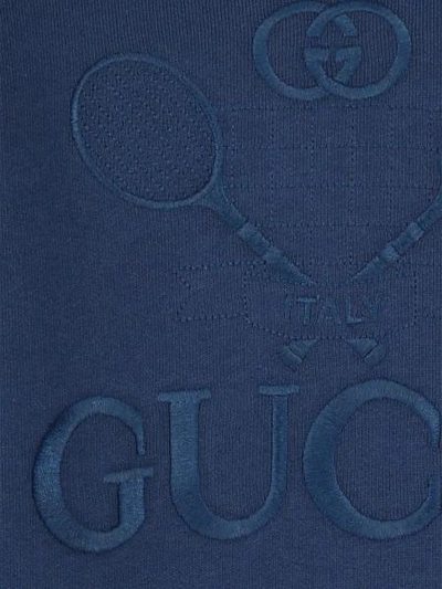 Shop Gucci Kids Sweatshirt For Boys In Blue