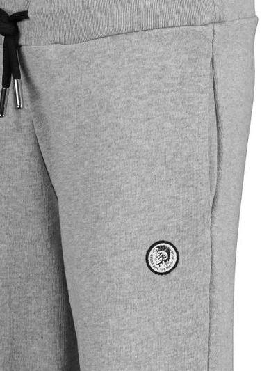 Shop Diesel Kids Sweatpants Pwolly For Boys In Grey