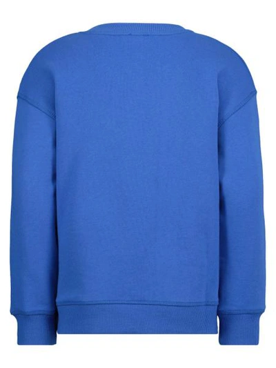 Shop Kenzo Kids Sweatshirt Keith For Boys In Blue