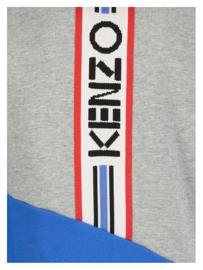 Shop Kenzo Kids Logo Jb 6 In Grey