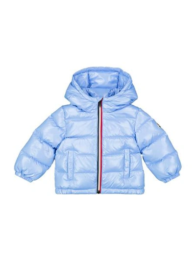 Shop Moncler Kids Down Jacket New Aubert For Boys In Blue