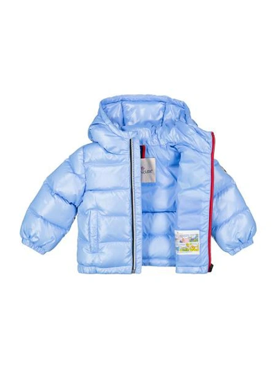 Shop Moncler Kids Down Jacket New Aubert For Boys In Blue