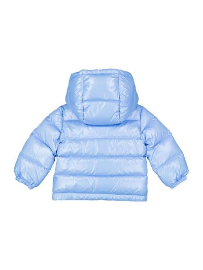 Shop Moncler Kids Down Jacket New Aubert For Boys In Blue