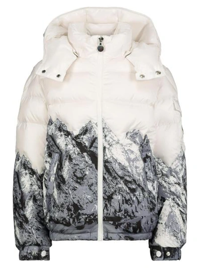 Shop Moncler Kids Down Jacket Vento For Boys In White