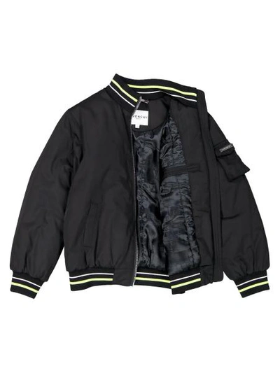 Shop Givenchy Kids Jacket For Girls In Black