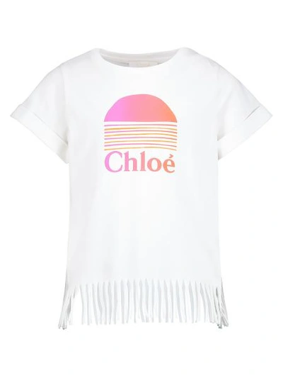 Shop Chloé Kids In White