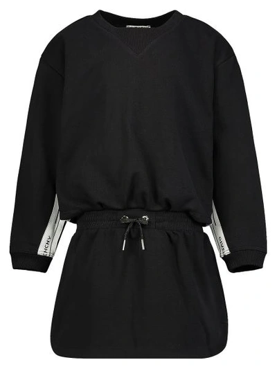 Shop Givenchy Kids Dress For Girls In Black