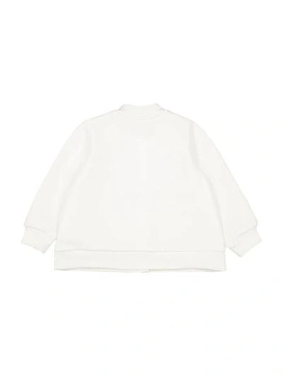 Shop Moncler Kids Jacket For Girls In White
