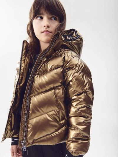 Shop Givenchy Kids In Gold