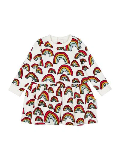 Shop Stella Mccartney Kids Dress For Girls In Beige