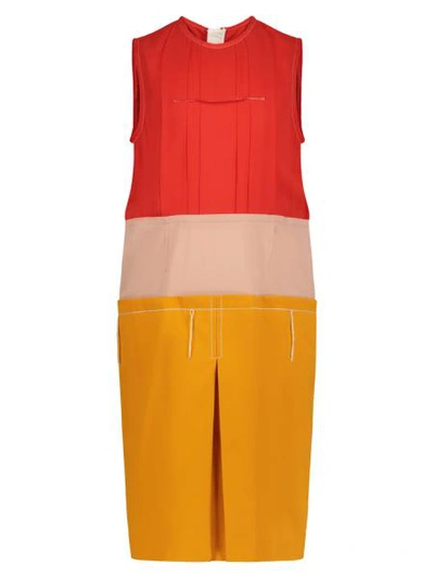 Shop Marni Kids Dress For Girls In Red